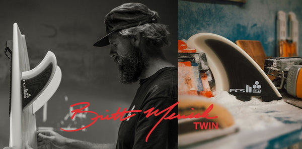 Britt Merrick Signature Twin フィン BMT FCS2 BMT（BRITT MERRICK TWIN ブリット メリック ツイン）フィンの