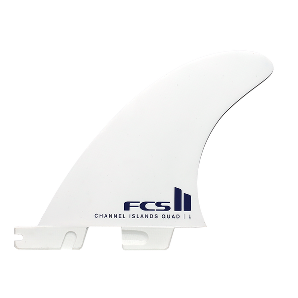 FCS II Channel Islands Solution PC Quad Rear Fin Set - FCS UK