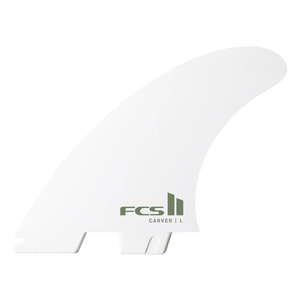 FCS II Carver White Edition Tri Fin Set