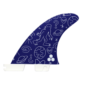 FCS II Channel Islands Solution PC Quad Rear Fin Set