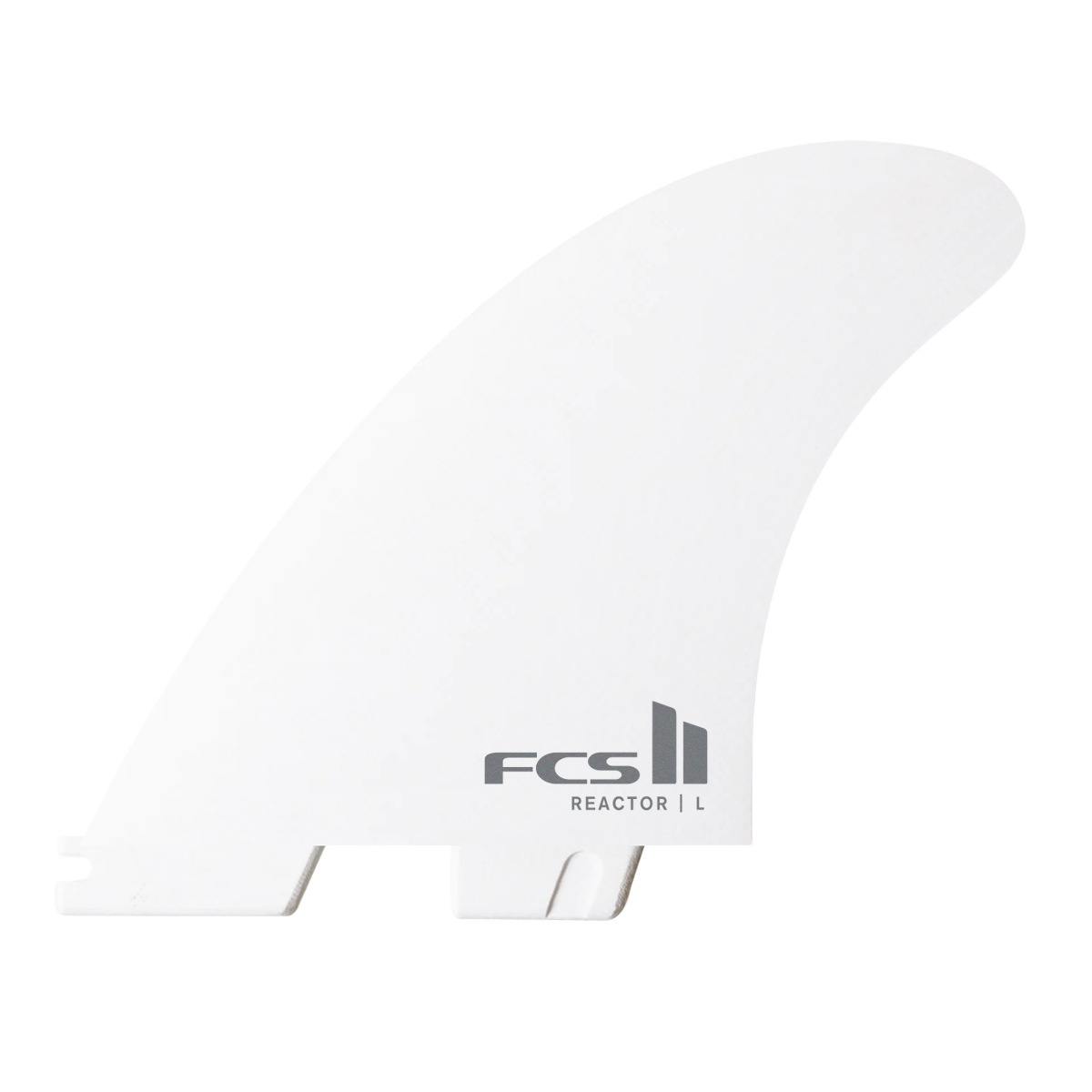 FCS II Reactor White Edition Tri Fin Set