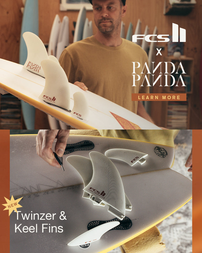 FCS UK: Surfboard Fins, Covers, Traction, Leashes & Surf Travel