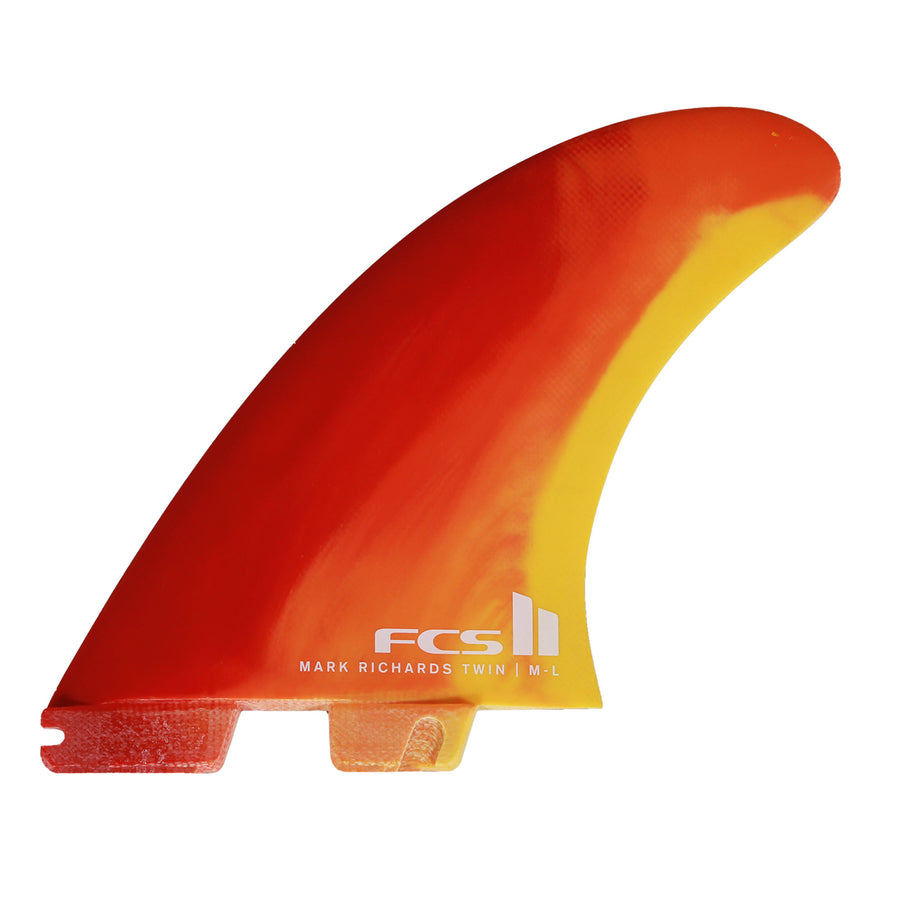 FCS II Mark Richards Twin + Stabiliser Fins