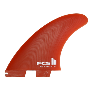 FCS II Mid Carver Thruster Fin Set
