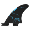 FCS II Mayhem Driver Quad Rear Fin Set