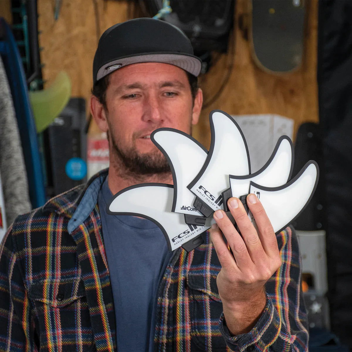 FCS II Harley Mid Tri-Quad Fin Set - FCS UK FCS II Harley Mid Tri-Quad Fin Set - FCS UK